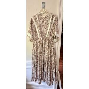 A Beautiful Soul Floral Duster Women's XL